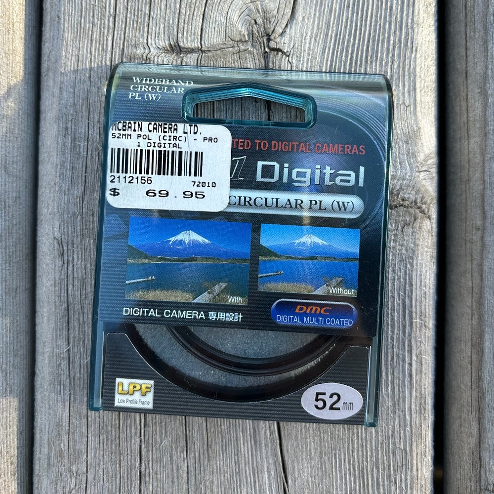 Kenko Pro1 Digital wideband circulap PL (W) 52mm